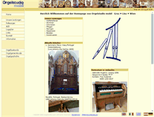 Tablet Screenshot of orgelstudio.com